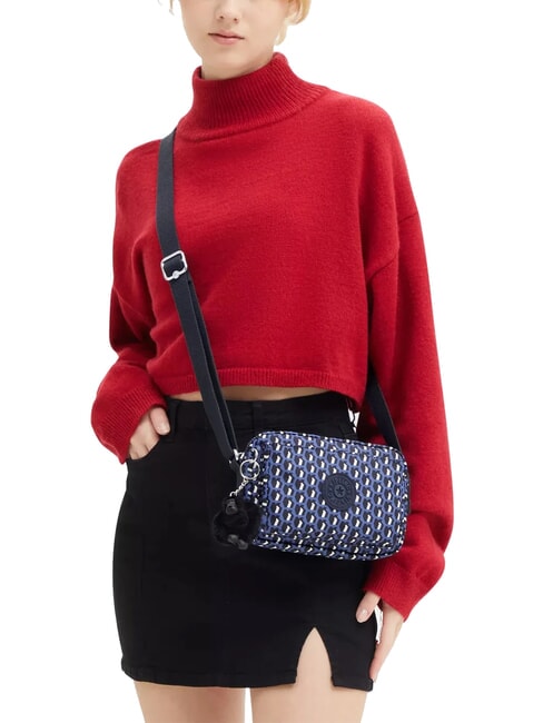 ABANU PRT Mini-Umh&auml;ngetasche 3D K Blau - Damentaschen