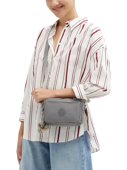 ABANU MULTI 2 in 3 Mini-Beuteltasche einladendes Grau - Damentaschen