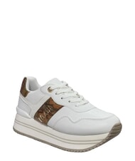 ALVIERO MARTINI PRIMA CLASSE GEO Turnschuhe Wei&szlig; / Geo-Beige - Damenschuhe - 4