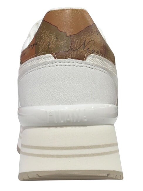 GEO Turnschuhe Wei&szlig; / Geo-Beige - Damenschuhe