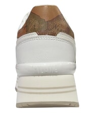 ALVIERO MARTINI PRIMA CLASSE GEO Turnschuhe Wei&szlig; / Geo-Beige - Damenschuhe - 3