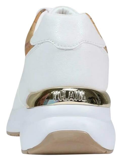 GEO Turnschuhe Wei&szlig; / Geo-Beige - Damenschuhe