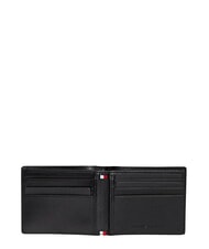 TOMMY HILFIGER TH EMBOSSED Geldb&ouml;rse mit Kartenhalter, aus Leder Schwarz - Brieftaschen Herren - 4