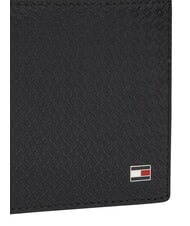 TOMMY HILFIGER TH EMBOSSED Geldb&ouml;rse mit Kartenhalter, aus Leder Schwarz - Brieftaschen Herren - 5