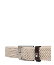 TOMMY HILFIGER ADAN G&uuml;rtel Hafermilch / Federwei&szlig;e Mischung - G&uuml;rtel - 3