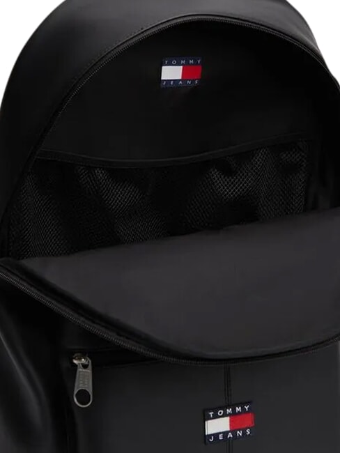 TJ ESS DAILY PU Rucksack mit Vordertasche Schwarz - Rucks&auml;cke f&uuml;r Schule &amp; Freizeit