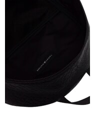 TOMMY HILFIGER TH EMBOSSED FLAG Rucksack mit Vordertasche Schwarz - Rucks&auml;cke f&uuml;r Schule &amp; Freizeit - 4