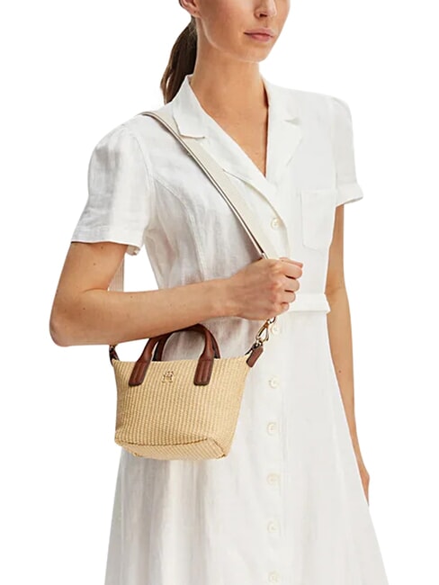 POPETTE Handtasche mit Schulterriemen Sand-Mono - Damentaschen