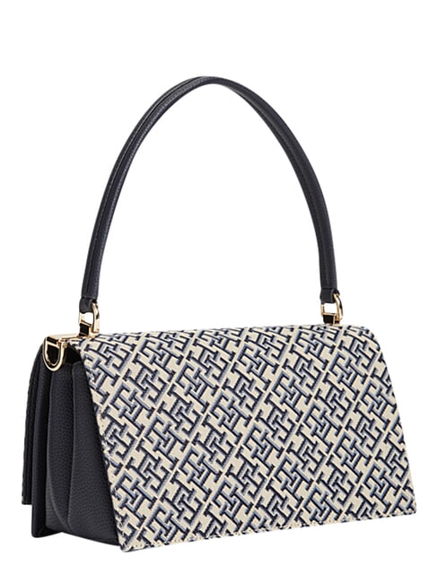 TH HER Handtasche mit Schulterriemen blau mono - Damentaschen