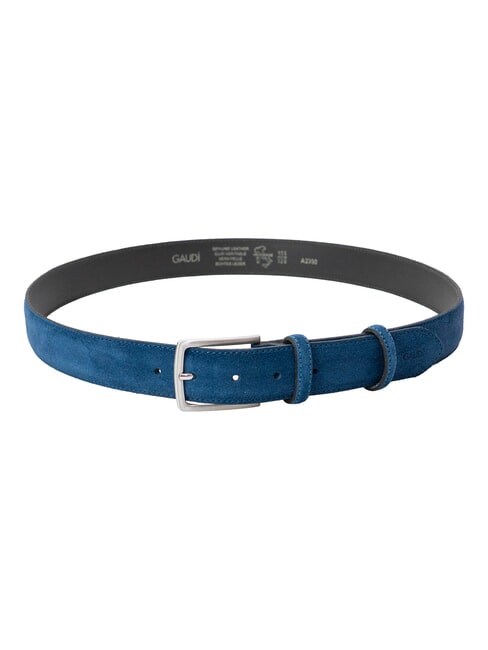 BASIC Lederg&uuml;rtel hellblau - G&uuml;rtel