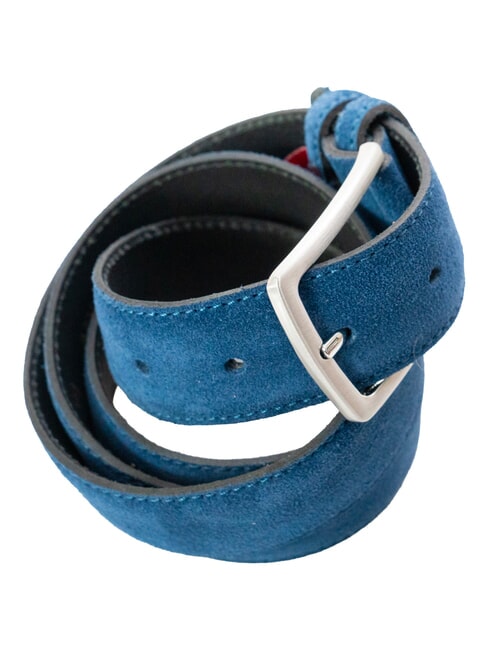 BASIC Lederg&uuml;rtel hellblau - G&uuml;rtel