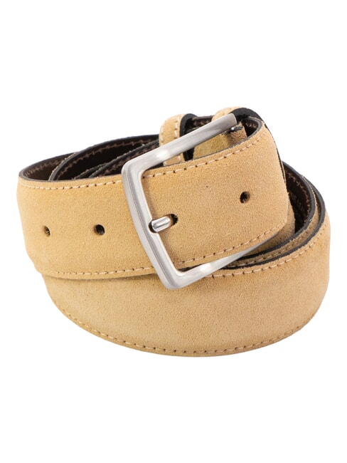 BASIC Lederg&uuml;rtel BEIGE - G&uuml;rtel