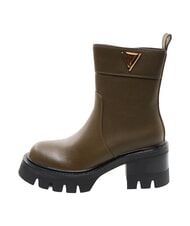 GAUD&Igrave; CONNIE DEER Stiefeletten mit 7 cm Absatz MILIT&Auml;R - Damenschuhe - 4