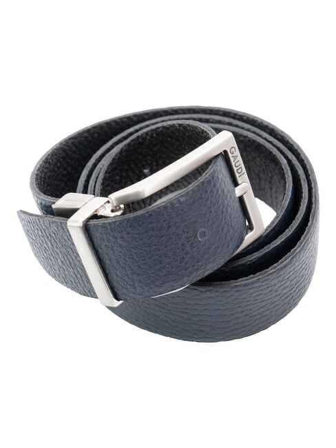 CERVO Lederg&uuml;rtel schwarz/blau - G&uuml;rtel