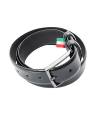 GAUD&Igrave; LUXURY Lederg&uuml;rtel, hergestellt in Italien SCHWARZ - G&uuml;rtel - 3