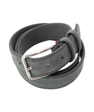 GAUD&Igrave; BASIC Lederg&uuml;rtel mit gepr&auml;gtem Logo grau - G&uuml;rtel - 3