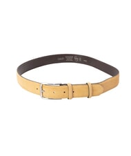 GAUD&Igrave; BASIC Lederg&uuml;rtel mit gepr&auml;gtem Logo - G&uuml;rtel