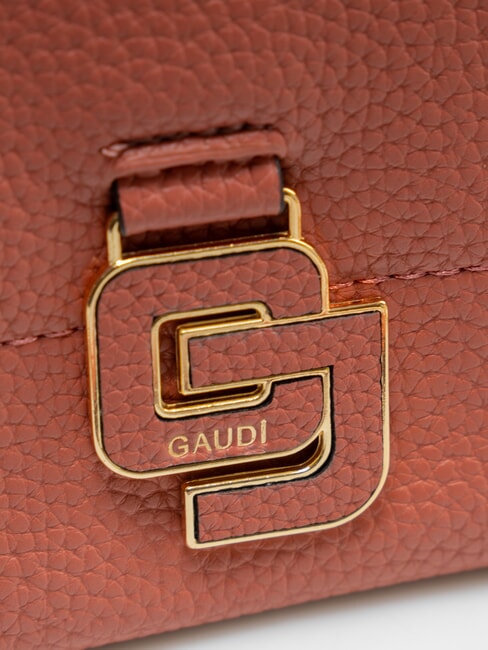 ESMERALDA Mittelgro&szlig;e Umh&auml;ngetasche mit Kettengriffen Kupfer - Damentaschen