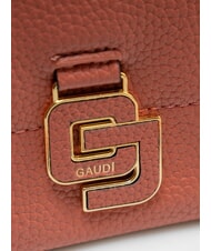 GAUD&Igrave; ESMERALDA Mittelgro&szlig;e Umh&auml;ngetasche mit Kettengriffen Kupfer - Damentaschen - 3