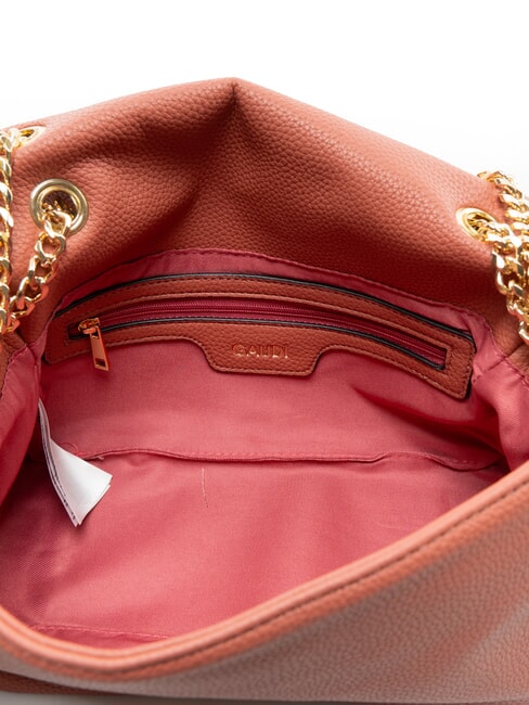 ESMERALDA Mittelgro&szlig;e Umh&auml;ngetasche mit Kettengriffen Kupfer - Damentaschen