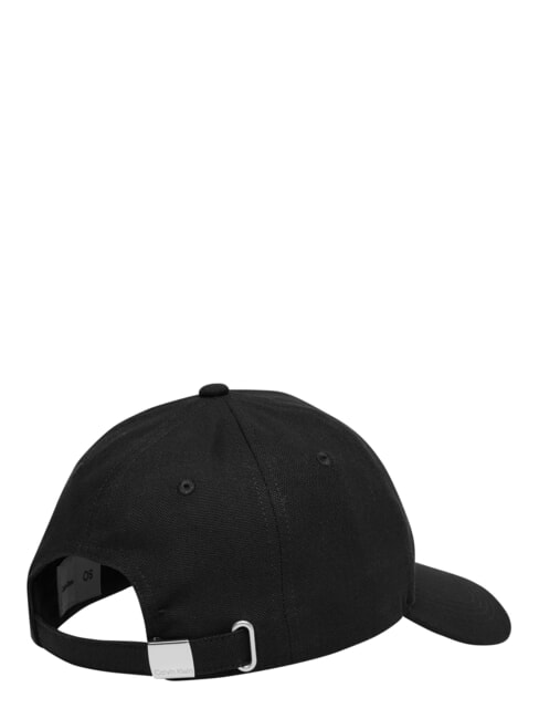 CKJ SMALL MONOGRAM Schirmm&uuml;tze auf Schwarz - M&uuml;tzen/H&uuml;te