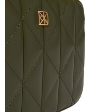 CALVIN KLEIN QUILTED EMBLEM Mini-Schultertasche Zypresse - Damentaschen - 4