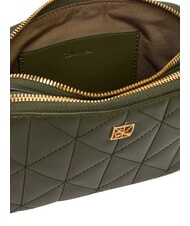 CALVIN KLEIN QUILTED EMBLEM Mini-Schultertasche Zypresse - Damentaschen - 5