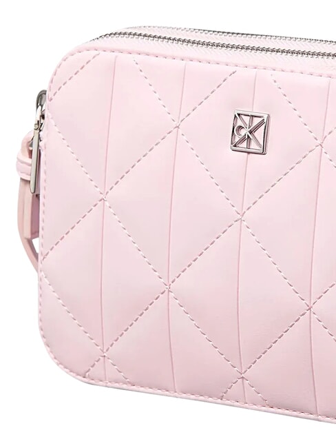 QUILTED EMBLEM Mini-Schultertasche Wiegenrosa - Damentaschen