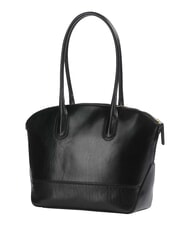 THE BRIDGE IOLANDA Leder-Schultertasche Schwarzes Gold - Damentaschen - 2