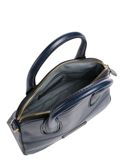 IOLANDA Mini-Handtasche aus Leder mit Schulterriemen &Uuml;berseegold-Abk. - Damentaschen