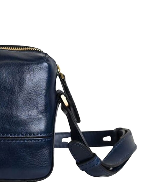 IOLANDA Kleine Schultertasche aus Leder &Uuml;berseegold-Abk. - Damentaschen