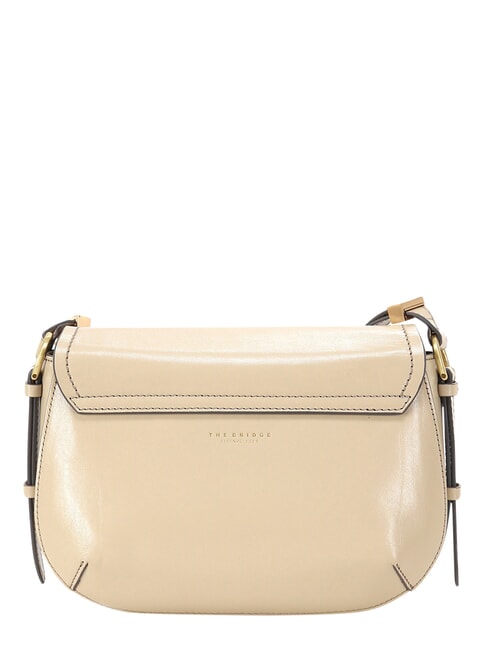 FEDERICA  Umh&auml;ngetasche aus Leder Butter abb. Gold - Damentaschen