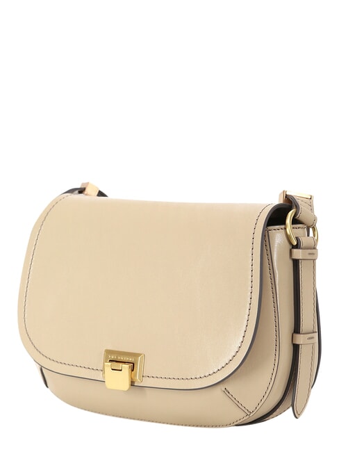 FEDERICA  Umh&auml;ngetasche aus Leder Butter abb. Gold - Damentaschen