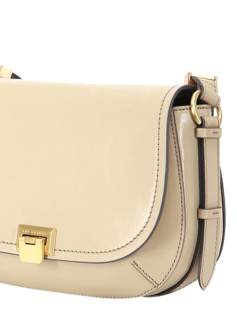 FEDERICA  Umh&auml;ngetasche aus Leder Butter abb. Gold - Damentaschen