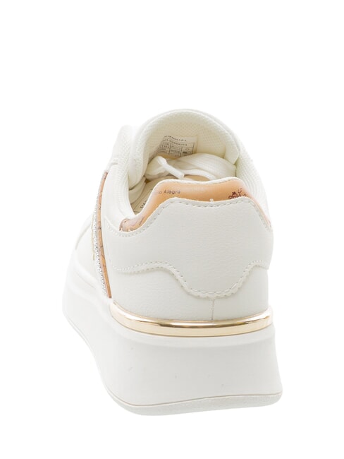 GEO Damen-Sneaker Wei&szlig; / Geo-Beige - Damenschuhe
