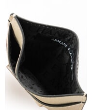 ARMANI EXCHANGE A|X Flaches Kreditkartenetui Sand - Brieftaschen Damen - 3