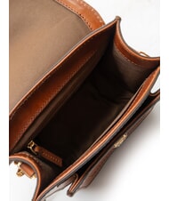 THE BRIDGE ELBA Ledertasche mit Schulterklappe BRAUN - Damentaschen - 5