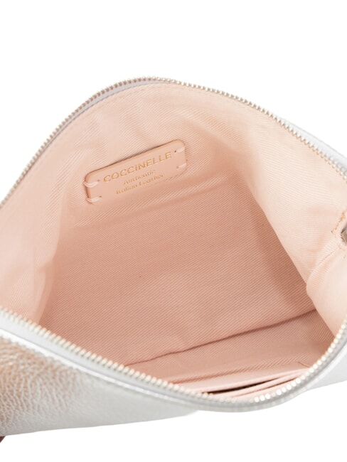 ALIAS Clutch aus Leder SILBER - Damentaschen