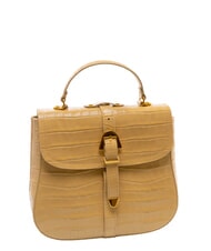 COCCINELLE MAGALU CROCO SHINY SOFT Handtasche mit Schulterriemen frisches Beige - Damentaschen - 6