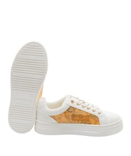ALVIERO MARTINI PRIMA CLASSE GEO Turnschuhe Wei&szlig; / Geo-Beige - Damenschuhe - 2