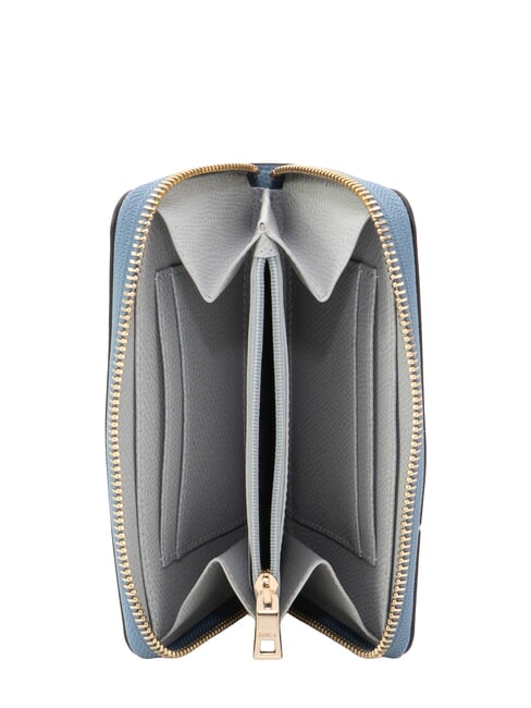 CAMELIA Rei&szlig;verschlussgeldb&ouml;rse aus Leder Himmelsfarbenkristall d in - Brieftaschen Damen