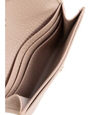 COCCINELLE METALLIC SOFT Kartenetui aus geh&auml;mmertem Leder Rosetten - Brieftaschen Damen - 2