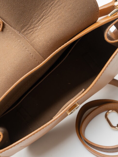 FLOW Mini-Handtasche Tabak - Damentaschen