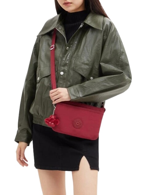 RIRI S Flache Minitasche funky Rot - Damentaschen