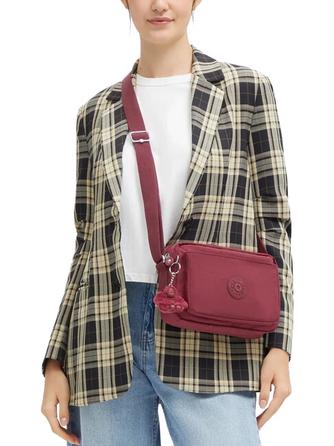 ABANU M Schultertasche Lounge-Wein - Damentaschen