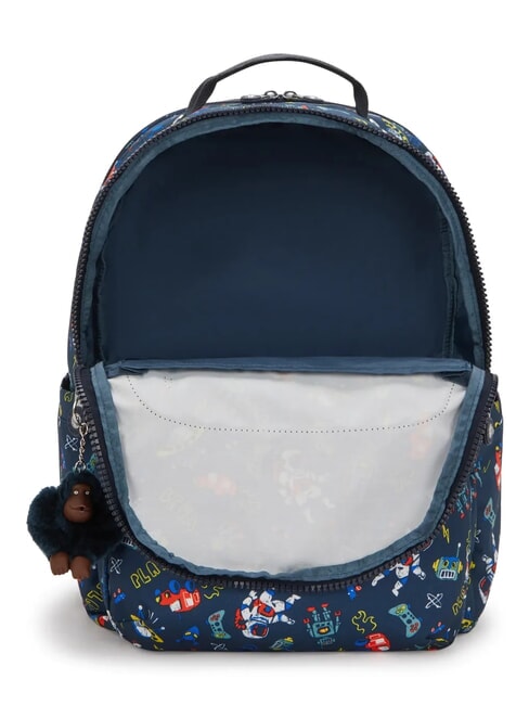 SEOUL COLLEGE BTS 15-Zoll-Laptop-Rucksack Weltraumspiel - Rucks&auml;cke f&uuml;r Schule &amp; Freizeit