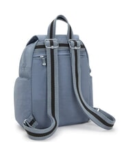 KIPLING CITY ZIP MINI Kleiner Rucksack mit Klappe blauer Stein - Damentaschen - 3