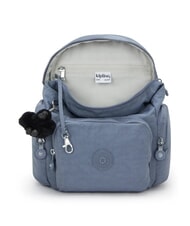 KIPLING CITY ZIP MINI Kleiner Rucksack mit Klappe blauer Stein - Damentaschen - 4