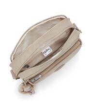 KIPLING ABANU M Schultertasche charakteristisches Beige mit Pr&auml;gung - Damentaschen - 3