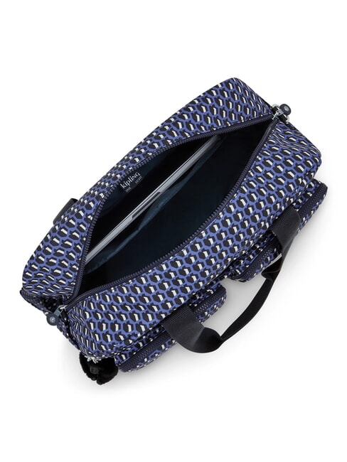 DEFEA XL Handtasche mit Schulterriemen 3D K Blau - Damentaschen